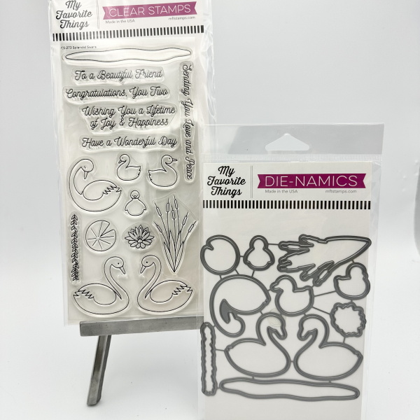 MFT Die-Namics Stanz & Stempel Set - Splendid Swans